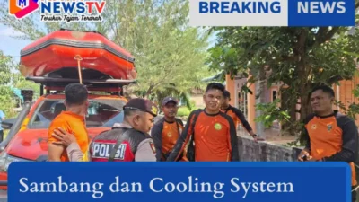 Kanit Samapta Polsek Medang Deras Laksanakan Sambang dan Cooling System di Desa Lalang