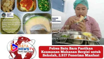 Polres Batu Bara Pastikan Keamanan Makanan Bergizi untuk Sekolah, 2.937 Penerima Manfaat