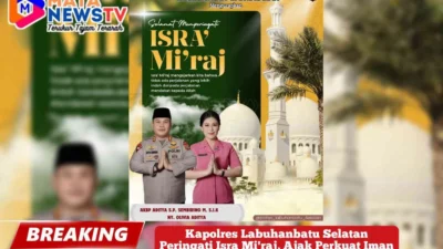 Kapolres Labuhanbatu Selatan Peringati Isra Mi’raj, Ajak Perkuat Iman dan Pengabdian