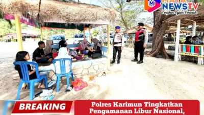 Polres Karimun Tingkatkan Pengamanan Libur Nasional, Kamtibmas Terjaga Kondusif