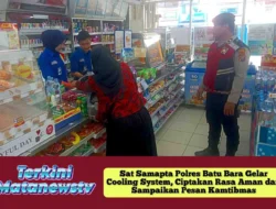 Sat Samapta Polres Batu Bara Gelar Cooling System, Ciptakan Rasa Aman dan Sampaikan Pesan Kamtibmas