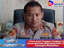 Polres Aceh Tenggara Ungkap 119 Kasus Narkoba Sepanjang 2025, 206 Tersangka Diamankan