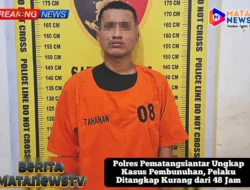Polres Pematangsiantar Ungkap Kasus Pembunuhan, Pelaku Ditangkap Kurang dari 48 Jam
