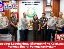 Kapolres Labuhanbatu Silaturahmi ke Kejaksaan, Perkuat Sinergi Penegakan Hukum