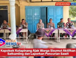 Kapolsek Kotapinang Ajak Warga Sisumut Aktifkan Satkamling dan Laporkan Pencurian Sawit