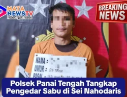 Polsek Panai Tengah Tangkap Pengedar Sabu di Sei Nahodaris