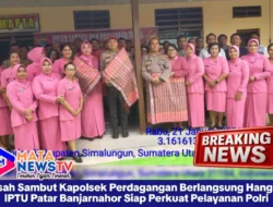 Pisah Sambut Kapolsek Perdagangan Berlangsung Hangat, IPTU Patar Banjarnahor Siap Perkuat Pelayanan Polri