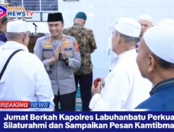 Jumat Berkah Kapolres Labuhanbatu Perkuat Silaturahmi dan Sampaikan Pesan Kamtibmas