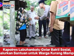 Kapolres Labuhanbatu Gelar Bakti Sosial, Salurkan Bantuan untuk Warga Kurang Mampu