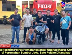 Sat Reskrim Polres Pematangsiantar Ungkap Kasus Curat di Perumahan Sumber Jaya, Satu Pelaku Ditangkap