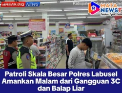 Patroli Skala Besar Polres Labusel Amankan Malam dari Gangguan 3C dan Balap Liar