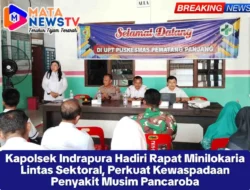 Kapolsek Indrapura Hadiri Rapat Minilokaria Lintas Sektoral, Perkuat Kewaspadaan Penyakit Musim Pancaroba