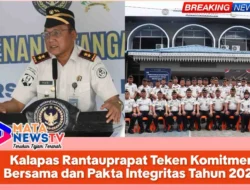 Kalapas Rantauprapat Teken Komitmen Bersama dan Pakta Integritas Tahun 2026