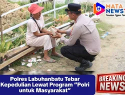 Polres Labuhanbatu Tebar Kepedulian Lewat Program “Polri untuk Masyarakat”
