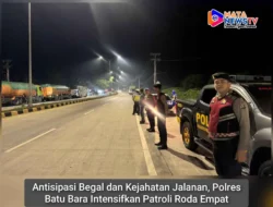 Antisipasi Begal dan Kejahatan Jalanan, Polres Batu Bara Intensifkan Patroli Roda Empat
