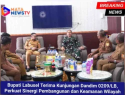 Bupati Labusel Terima Kunjungan Dandim 0209/LB, Perkuat Sinergi Pembangunan dan Keamanan Wilayah