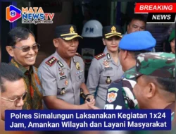 Polres Simalungun Laksanakan Kegiatan 1×24 Jam, Amankan Wilayah dan Layani Masyarakat