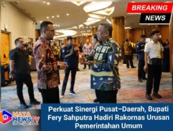 Perkuat Sinergi Pusat–Daerah, Bupati Fery Sahputra Hadiri Rakornas Urusan Pemerintahan Umum