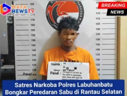 Satres Narkoba Polres Labuhanbatu Bongkar Peredaran Sabu di Rantau Selatan