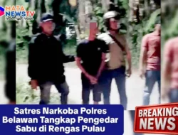 Satres Narkoba Polres Belawan Tangkap Pengedar Sabu di Rengas Pulau