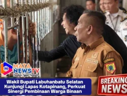Wakil Bupati Labuhanbatu Selatan Kunjungi Lapas Kotapinang, Perkuat Sinergi Pembinaan Warga Binaan