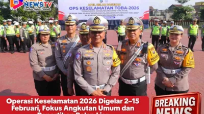 Operasi Keselamatan 2026 Digelar 2–15 Februari, Fokus Angkutan Umum dan Penertiban Balap Liar