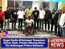 Begal Sadis di Belawan Tewaskan Driver Ojek, Pelaku Dilumpuhkan Tim Gabungan Polisi