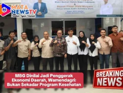 MBG Dinilai Jadi Penggerak Ekonomi Daerah, Wamendagri: Bukan Sekadar Program Kesehatan