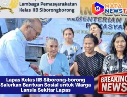 Lapas Kelas IIB Siborong-borong Salurkan Bantuan Sosial untuk Warga Lansia Sekitar Lapas