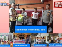 Polres Batu Bara Gelar Minggu Kasih Serentak, Perkuat Kedekatan Polri dengan Masyarakat