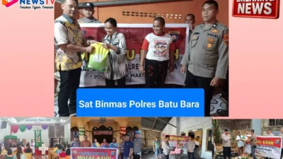 Polres Batu Bara Gelar Minggu Kasih Serentak, Perkuat Kedekatan Polri dengan Masyarakat