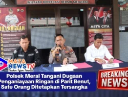 Polsek Meral Tangani Dugaan Penganiayaan Ringan di Parit Benut, Satu Orang Ditetapkan Tersangka