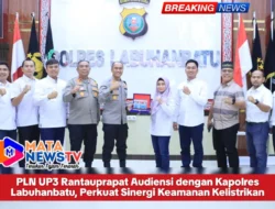 PLN UP3 Rantauprapat Audiensi dengan Kapolres Labuhanbatu, Perkuat Sinergi Keamanan Kelistrikan