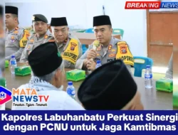 Kapolres Labuhanbatu Perkuat Sinergi dengan PCNU untuk Jaga Kamtibmas