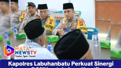 Kapolres Labuhanbatu Perkuat Sinergi dengan PCNU untuk Jaga Kamtibmas