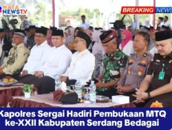 Kapolres Sergai Hadiri Pembukaan MTQ ke-XXII Kabupaten Serdang Bedagai