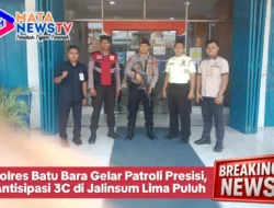 Polres Batu Bara Gelar Patroli Presisi, Antisipasi 3C di Jalinsum Lima Puluh