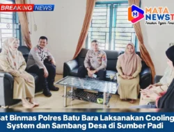 Sat Binmas Polres Batu Bara Laksanakan Cooling System dan Sambang Desa di Sumber Padi