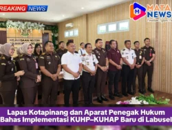 Lapas Kotapinang dan Aparat Penegak Hukum Bahas Implementasi KUHP–KUHAP Baru di Labusel