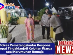 Polres Pematangsiantar Respons Cepat Tindaklanjuti Keluhan Warga soal Kerumunan Remaja