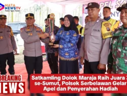 Satkamling Dolok Maraja Raih Juara 3 se-Sumut, Polsek Serbelawan Gelar Apel dan Penyerahan Hadiah