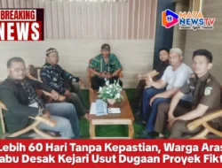 Lebih 60 Hari Tanpa Kepastian, Warga Aras Kabu Desak Kejari Usut Dugaan Proyek Fiktif