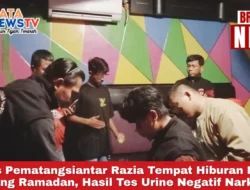 Polres Pematangsiantar Razia Tempat Hiburan Malam Jelang Ramadan, Hasil Tes Urine Negatif Narkoba