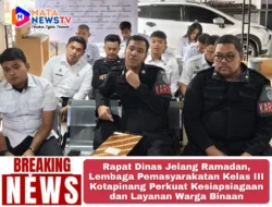 Rapat Dinas Jelang Ramadan, Lembaga Pemasyarakatan Kelas III Kotapinang Perkuat Kesiapsiagaan dan Layanan Warga Binaan