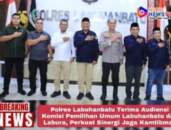 Polres Labuhanbatu Terima Audiensi Komisi Pemilihan Umum Labuhanbatu dan Labura, Perkuat Sinergi Jaga Kamtibmas