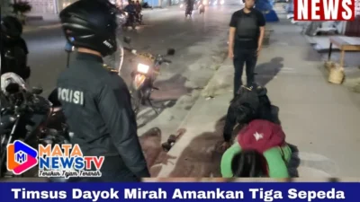 Timsus Dayok Mirah Amankan Tiga Sepeda Motor Berknalpot Brong Saat Patroli Subuh