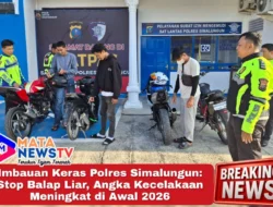 Imbauan Keras Polres Simalungun: Stop Balap Liar, Angka Kecelakaan Meningkat di Awal 2026
