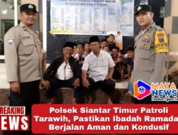 Polsek Siantar Timur Patroli Tarawih, Pastikan Ibadah Ramadan Berjalan Aman dan Kondusif