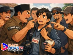 Diduga Intimidasi Wartawan, Ketua BPD Desa Aras Kabu Datangi Jurnalis NawawiNews.id dengan Nada Tinggi