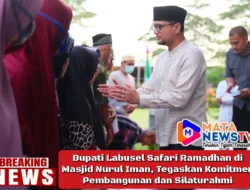 Bupati Labusel Safari Ramadhan di Masjid Nurul Iman, Tegaskan Komitmen Pembangunan dan Silaturahmi